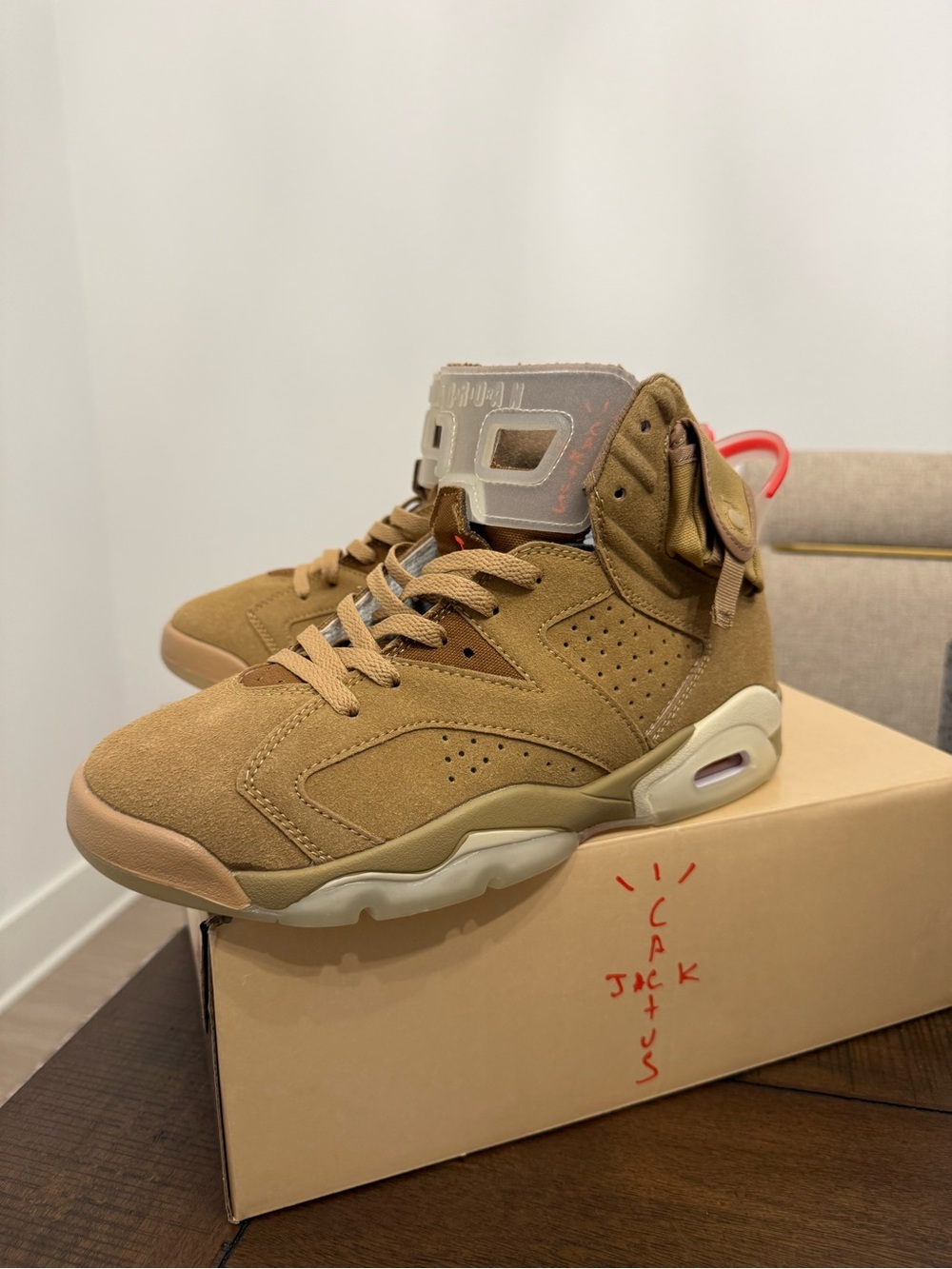 Jordan 6 Retro "Travis Scott" Khaki